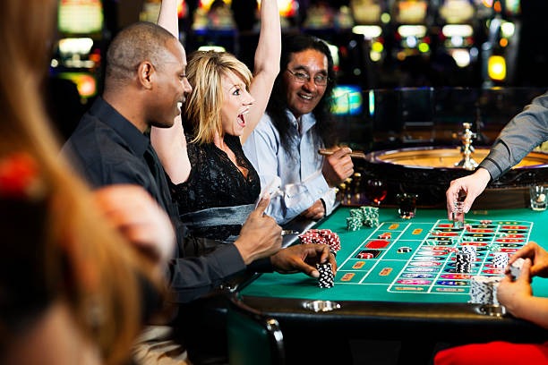 Mobile phone displaying VIP roulette betting interface
